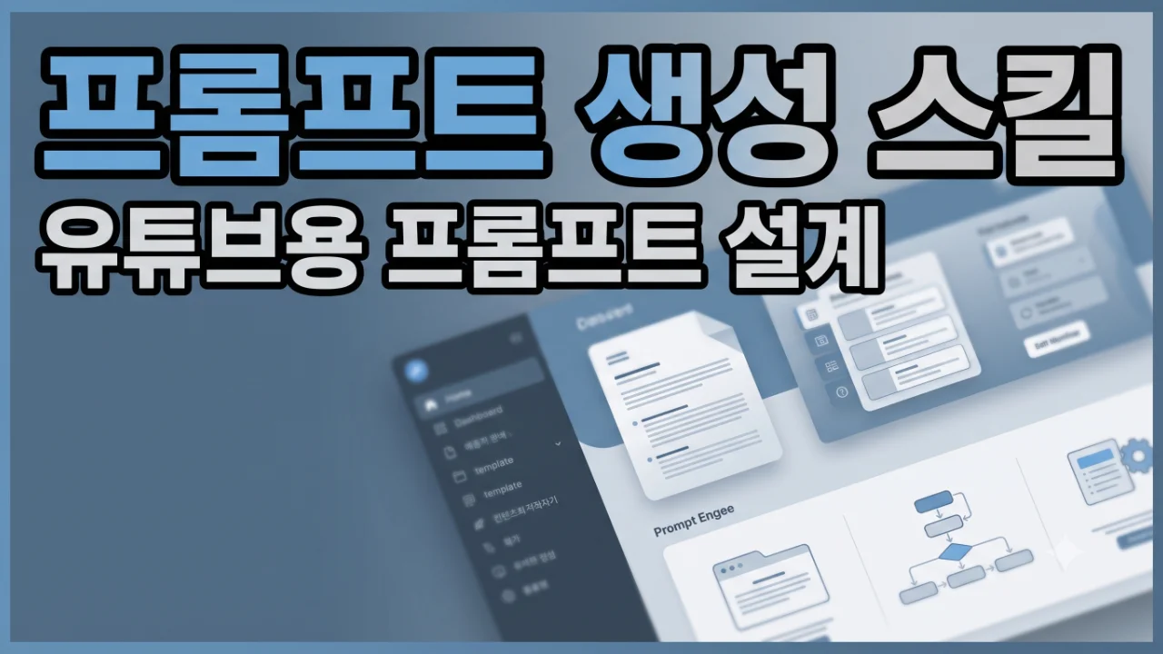 프롬프트 생성 스킬