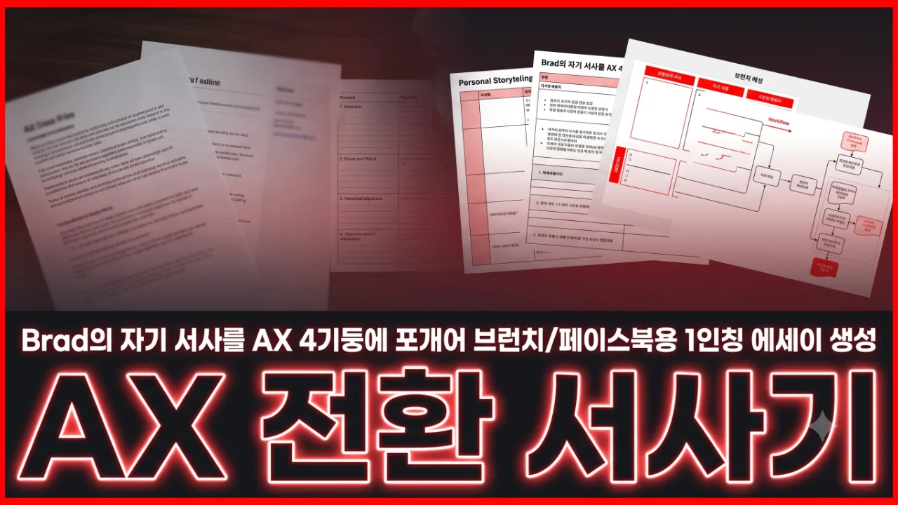 AX 전환 서사기